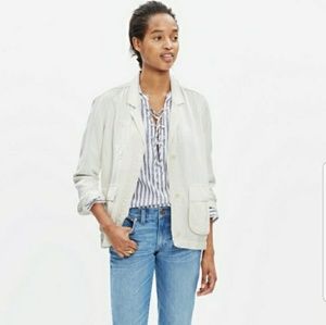 Madewell linen jacket